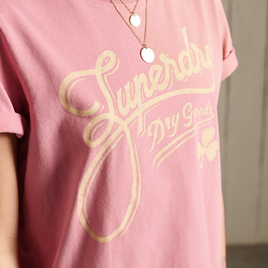 Superdry Γυναικεία κοντομάνικη μπλούζα